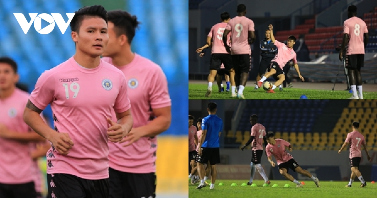 Mang lực lượng hùng hậu tới Quảng Ninh, Hà Nội FC sẵn sàng tranh ngôi vô địch